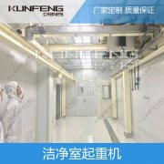 徐州万级千级百级无尘室洁净起重机系统