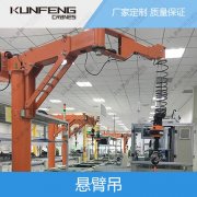 江苏智能折臂悬臂吊机的应用